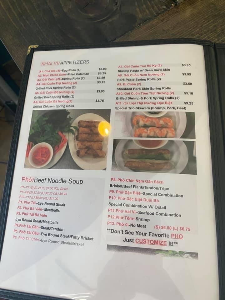 A-1 Pho & Grill H4. Hủ Tiếu Tom